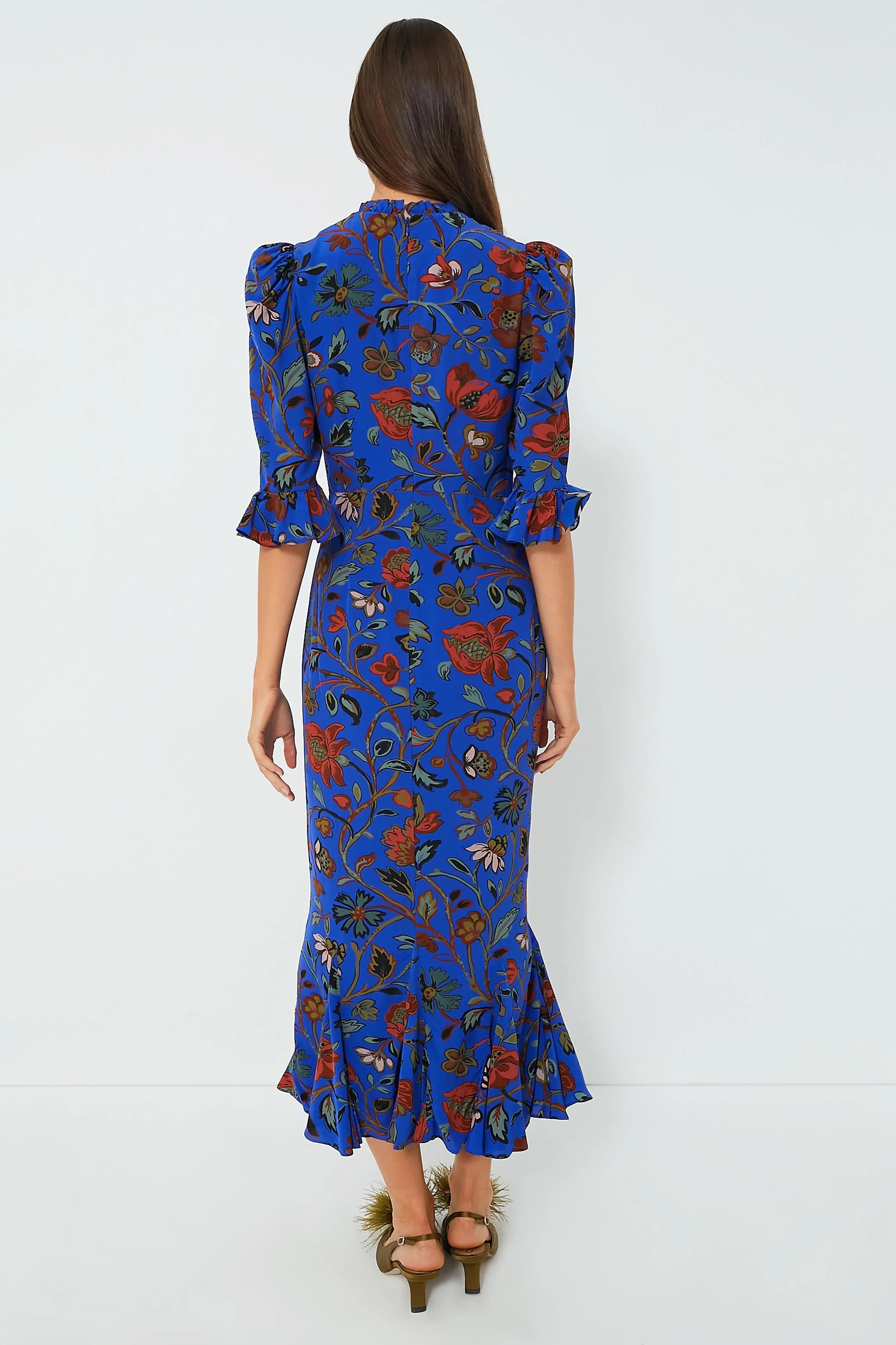 Royal Vichy Rose Felix Dress