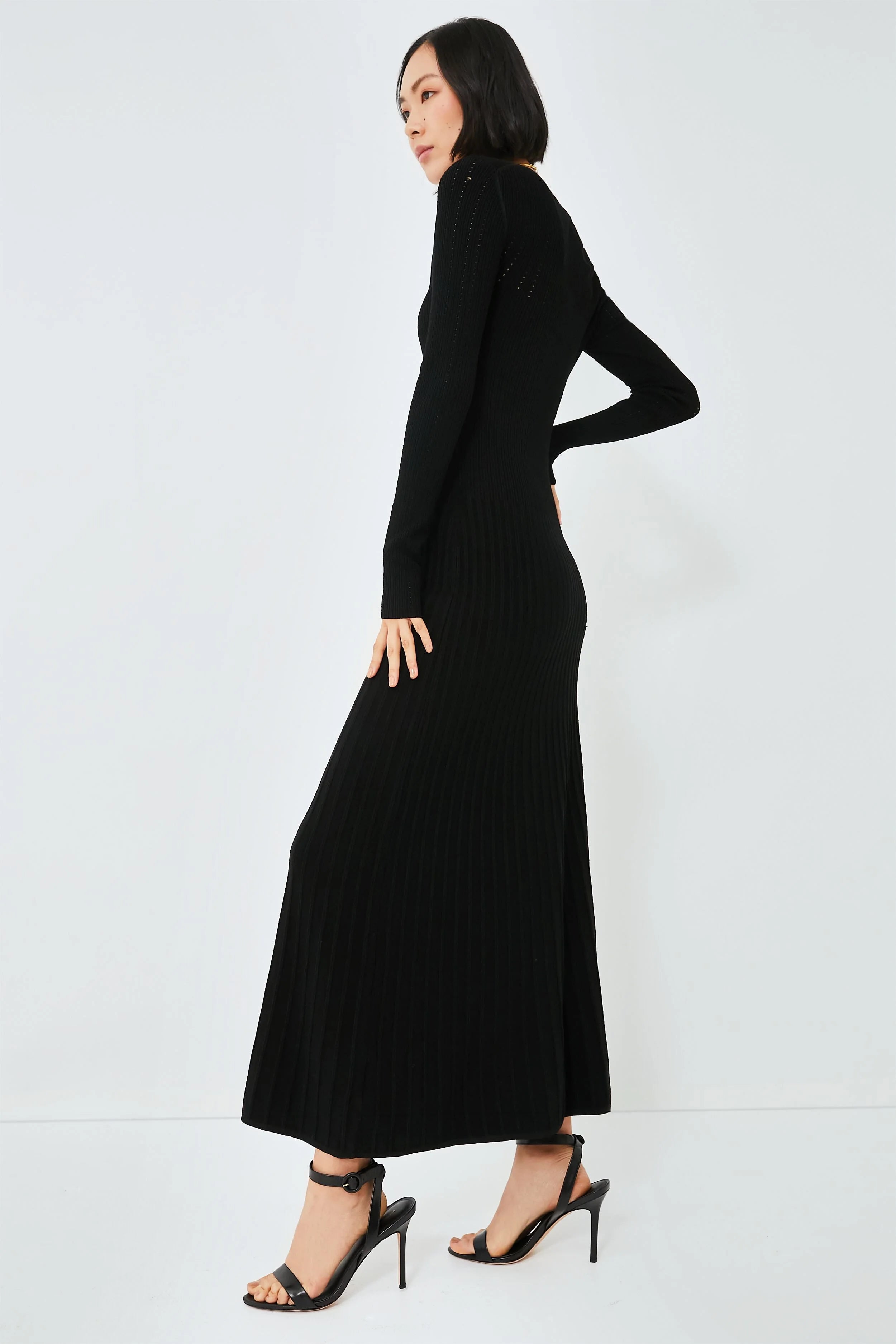 Black Nami Knit Dress