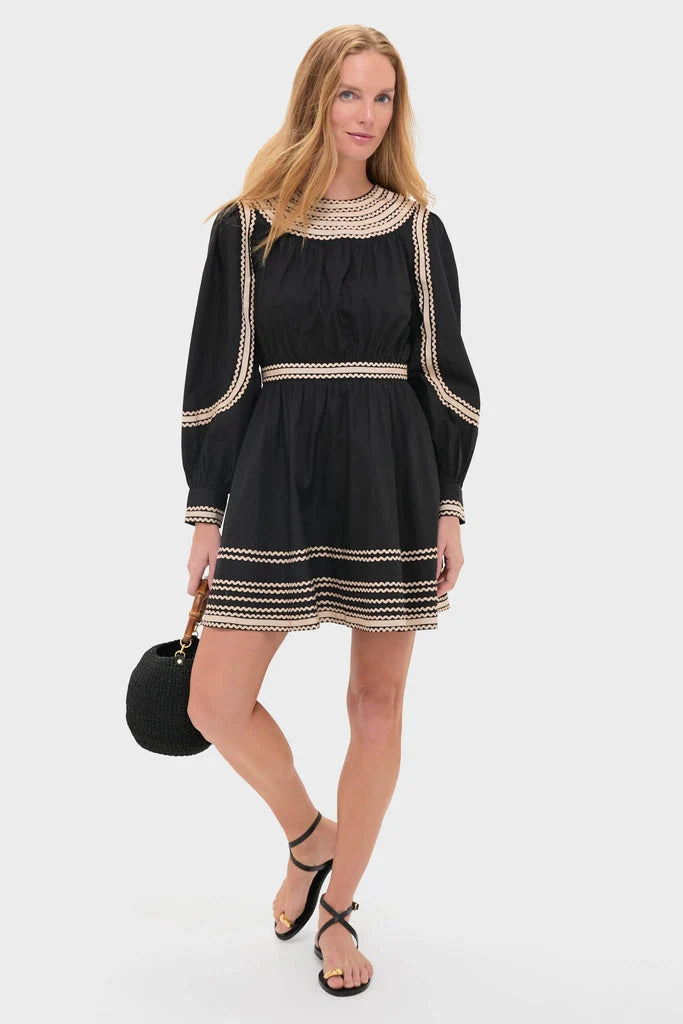 Noir Fiora Mini Dress