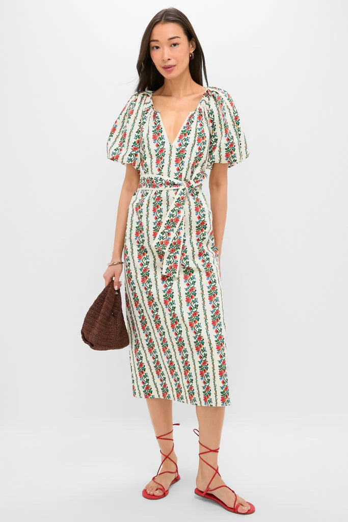 Tapestry Floral Fairground Dress