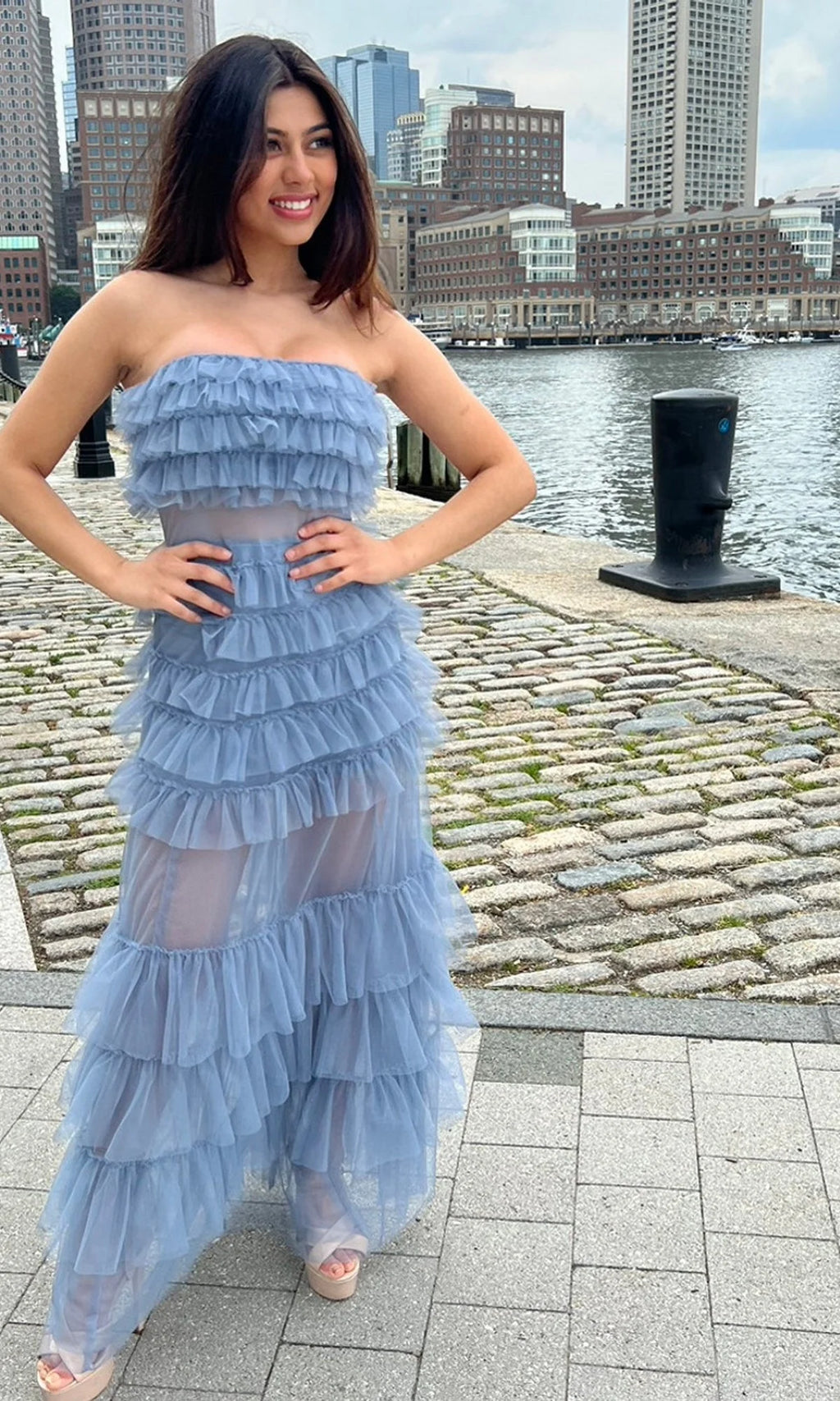 Formal Long Dress Georgia Long By Velvi