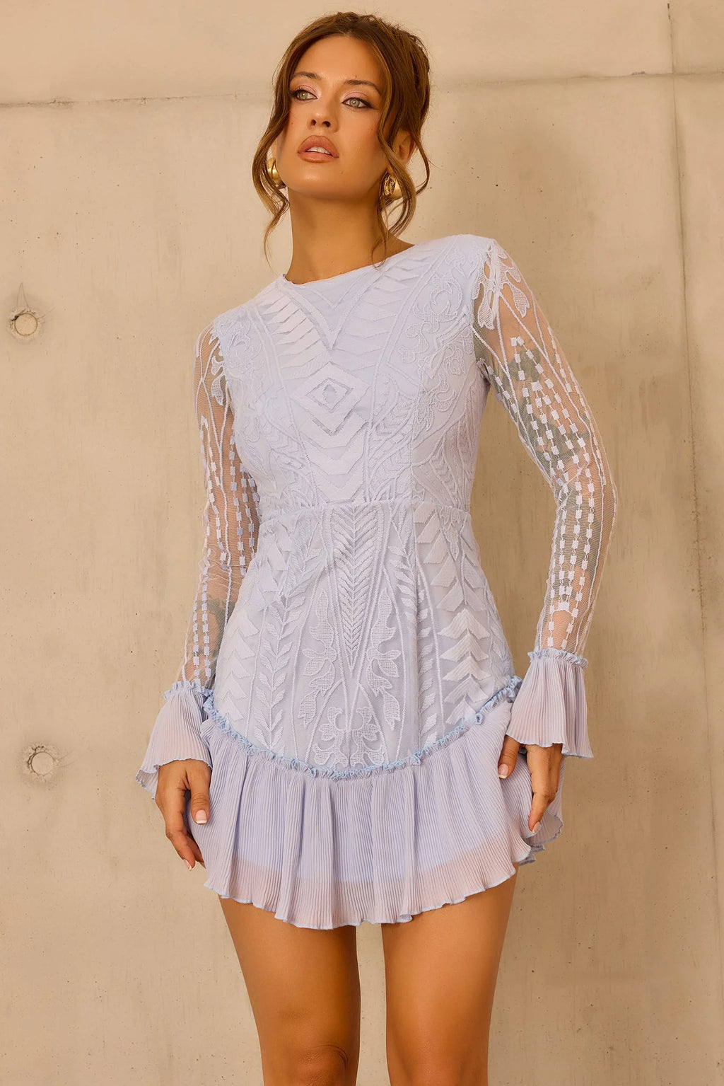 The Only Muse Dress - Steel Blue