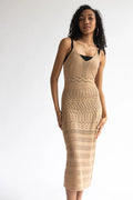 Pointelle Maxi Dress