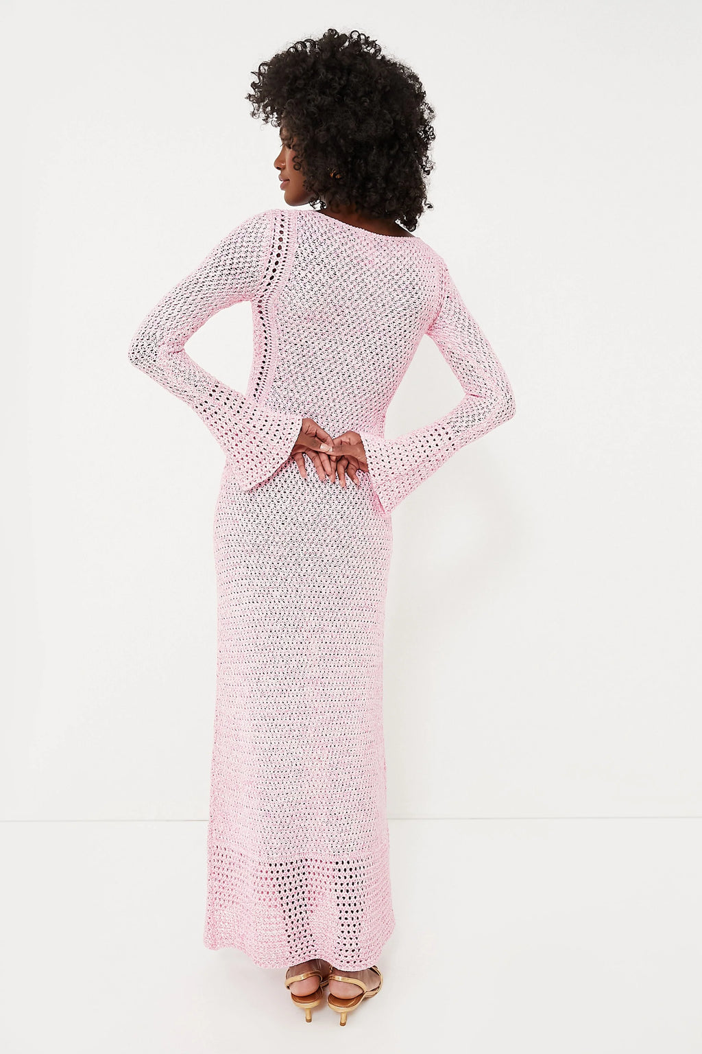 Una Crochet Maxi Dress