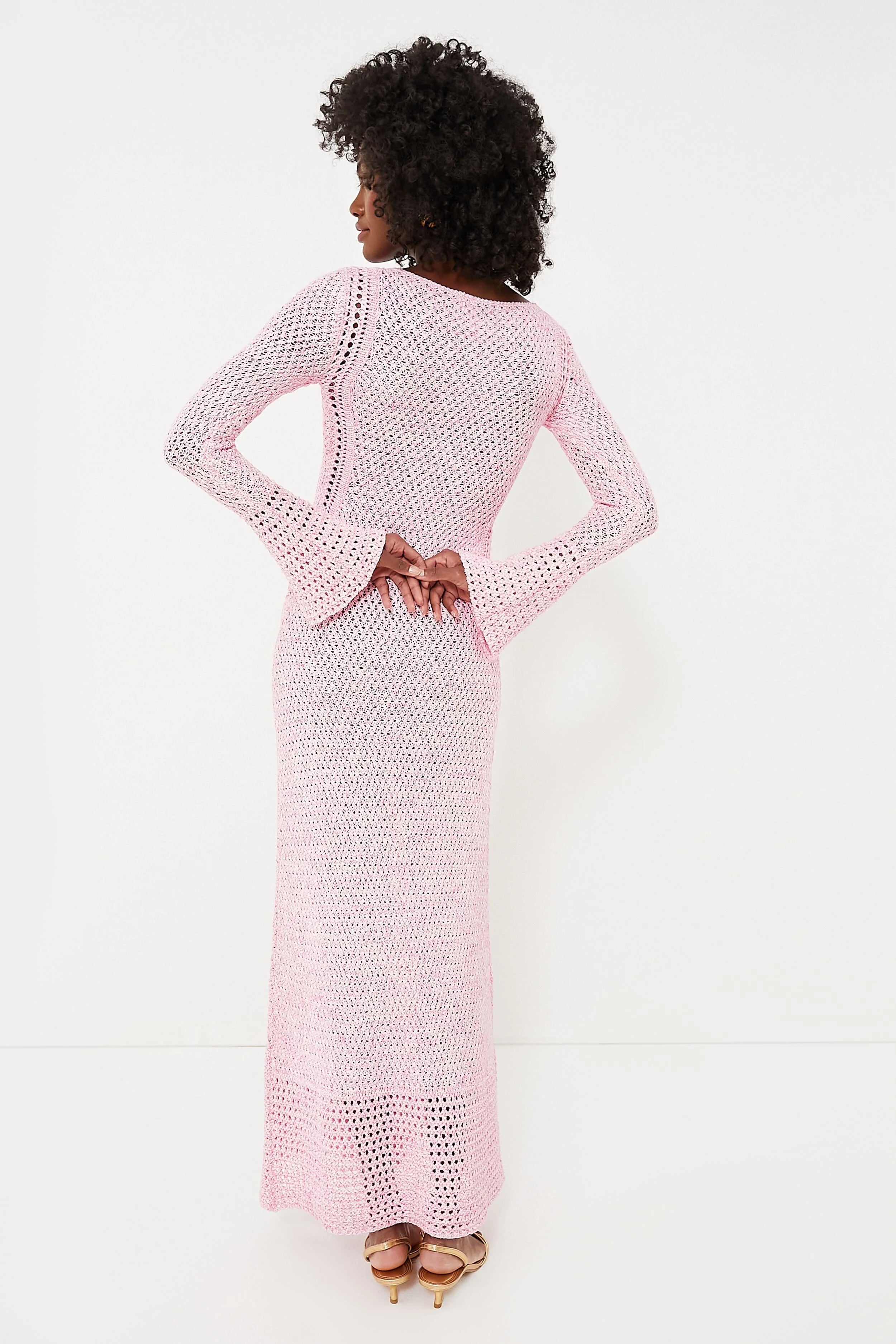 Una Crochet Maxi Dress
