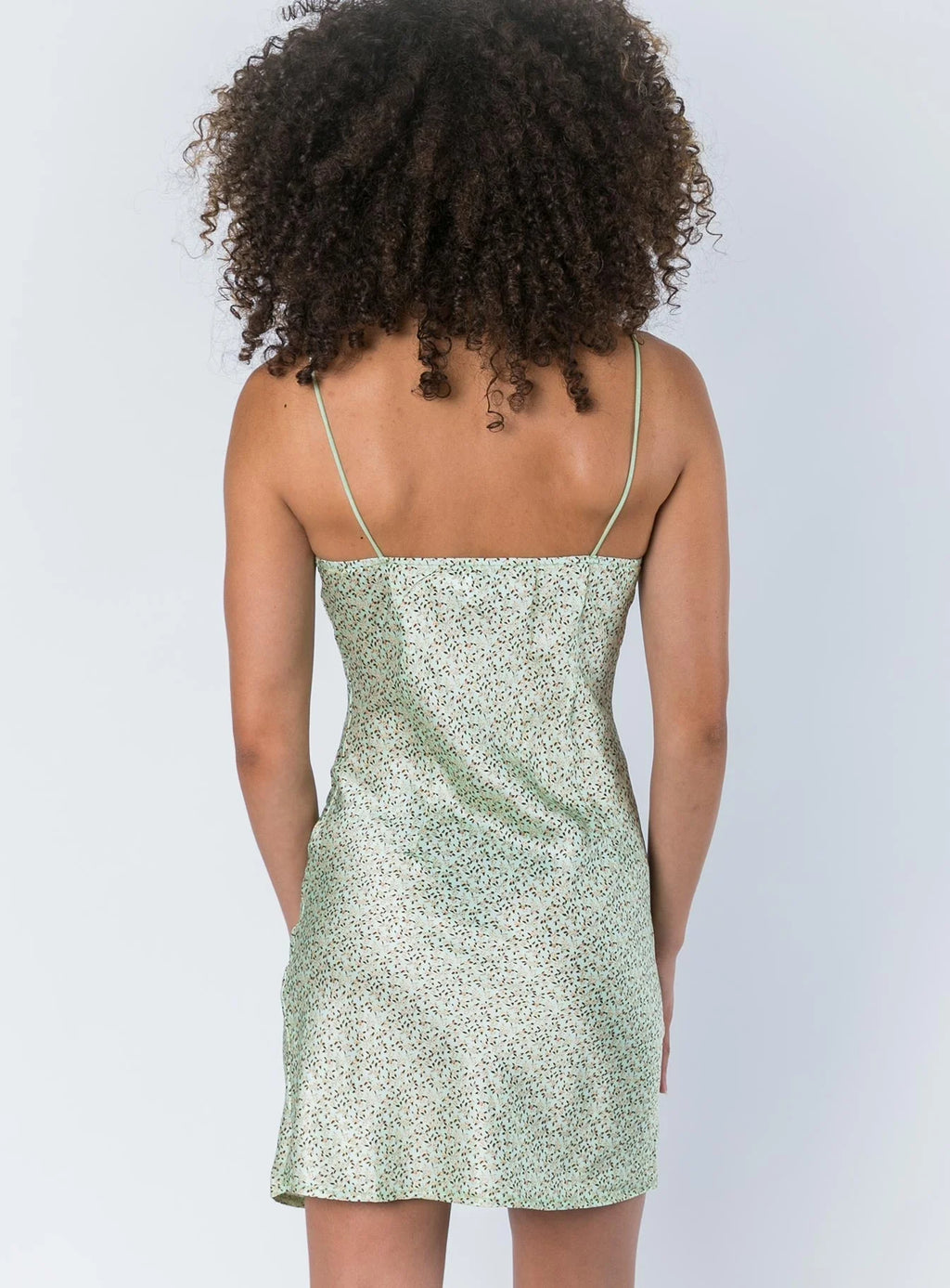 Stargazing Mini Dress Green
