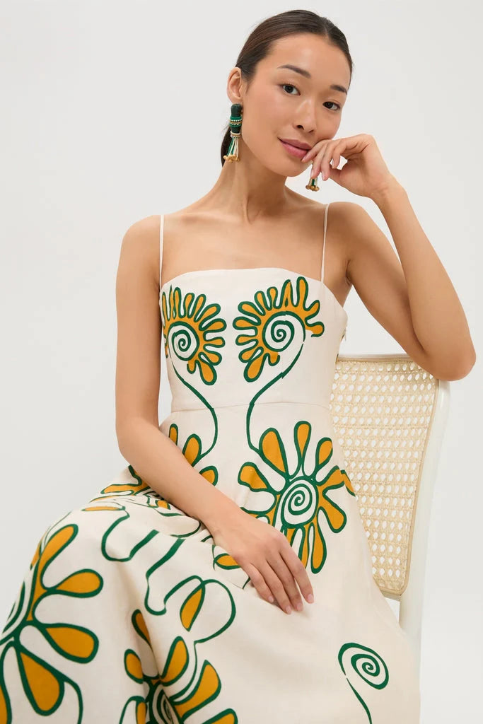 Namur Ivory Delta Dress