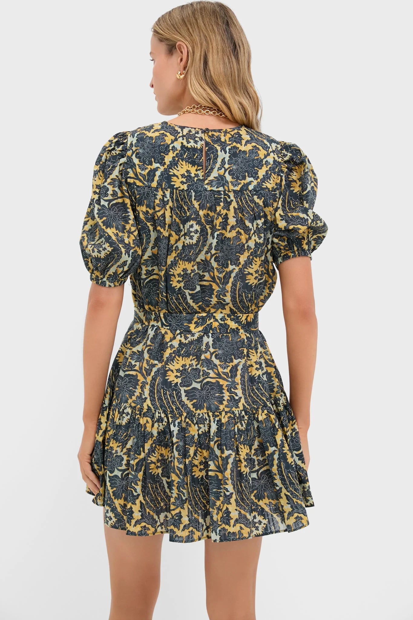 Luna Rosalie Short Sleeve Mini Dress