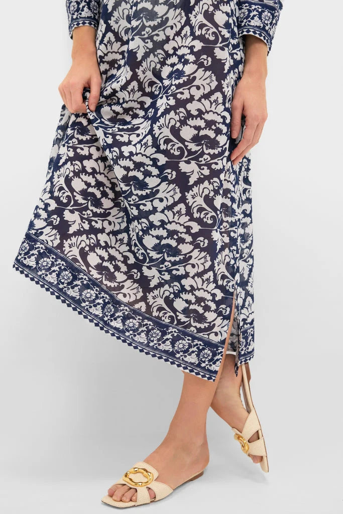 Dark Blue Giada Caftan
