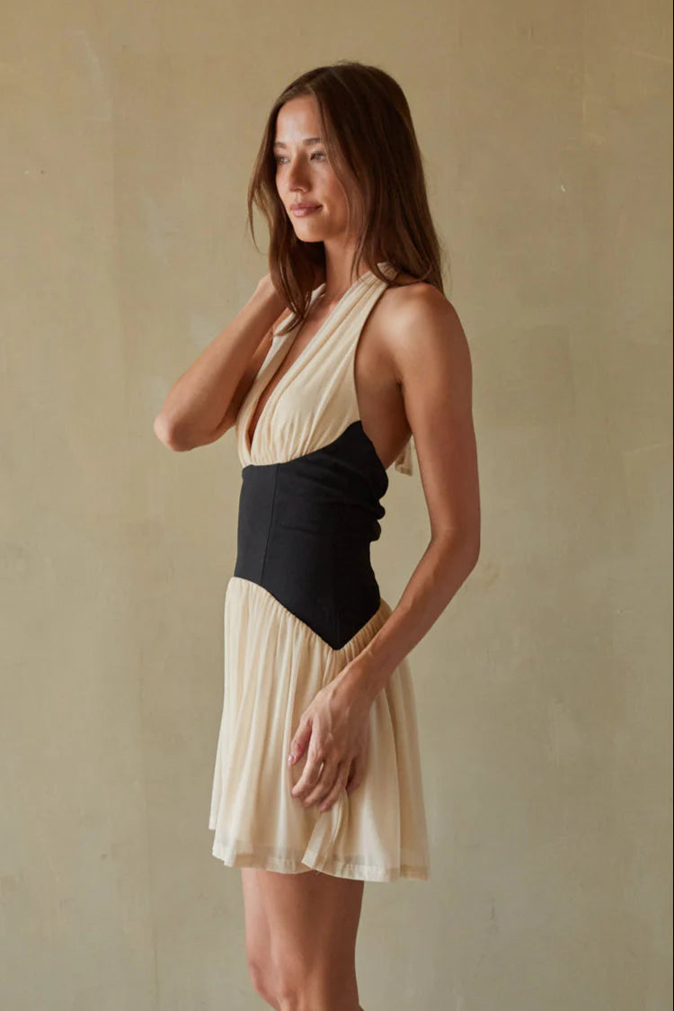 Reeve Halter Mini Dress