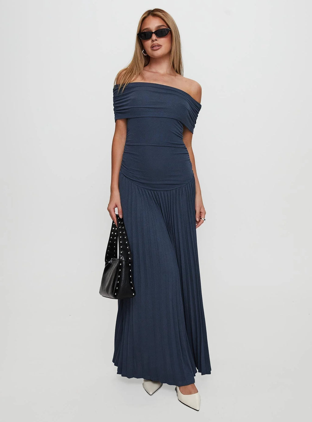 Field Of Dreams Maxi Dress Navy
