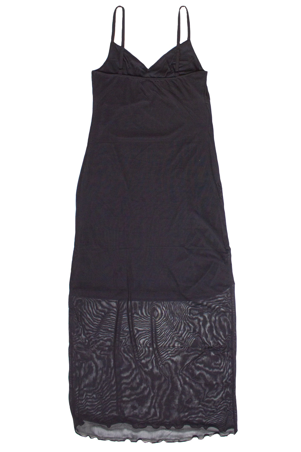Mesh Cami Tea Length Dress