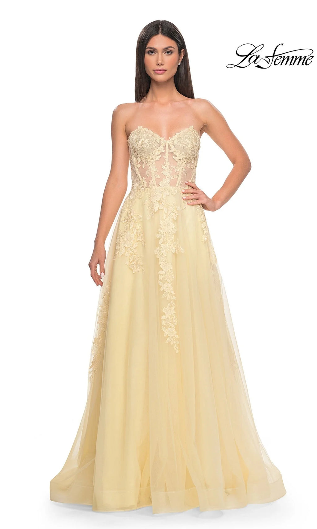 La Femme 32082 Formal Prom Dress