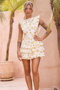 Picnic Daze Mini Dress - White