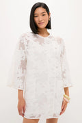 White Floral Lace Sidney Coverup