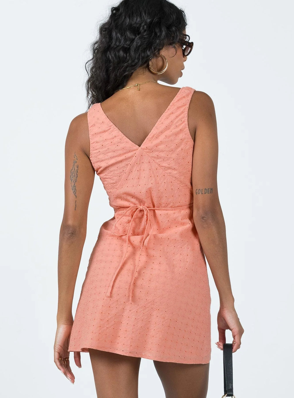 Nellie Mini Dress Rust